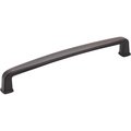 Jeffrey Alexander 160 mm Center-to-Center Brushed Oil Rubbed Bronze Square Milan 1 Cabinet Pull 1092-160DBAC